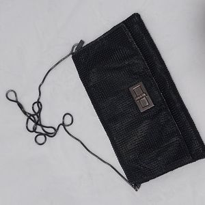 Bcbgmaxazria black clutch